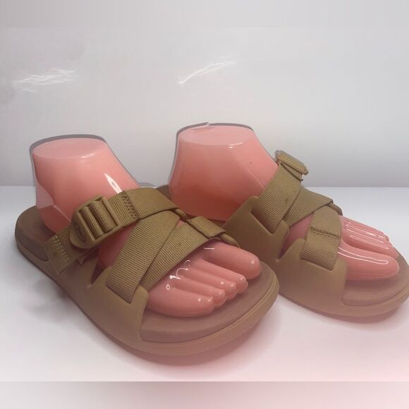 Chaco Tapenade Brown Chillos Sport Strap Adjustable Sandals Sz 9 - Picture 1 of 7
